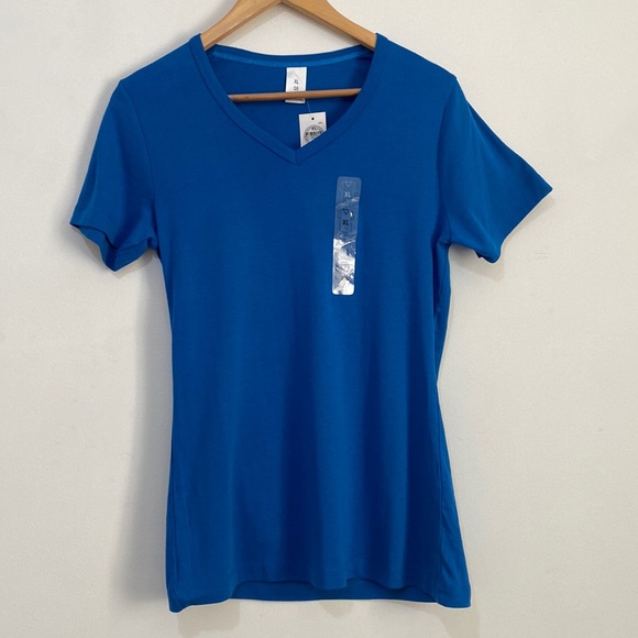 Bundle deal - Blue Short Sleeve T-Shirt and Blue Rib Tank Top - Size XL / 16 - Picture 2 of 5